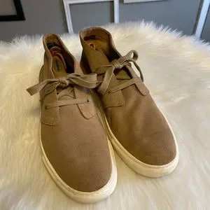 Polo Ralph Lauren Joplin Suede Leather Chukka Boots in Natural 11D Men main image 3